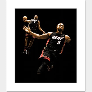 Dwyane Wade To Bron Posters and Art